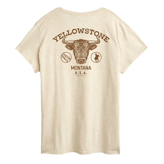 Yellowstone - Yellowstone Montana - Women's Short Sleeve Graphic T-Shirt