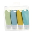 thumbnail image 1 of 4 botellas de viaje de silicona, subbotellas para loción, botellas portátiles para maquillaje., 1 of 6