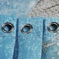 thumbnail image 4 of facefd Rideau de Douche en Tissu Polyester, Cloison Qui Ne Colle Pas au Corps, Rideaux de Salle de Bain, Rideaux de Porte de Salle de Bain, Rideau de Cloison Anti-Perforation [180 wide -200 high, 4 of 9