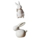 thumbnail image 1 of Estatuilla de Cerámica, Escultura de Pascua de Primavera, Adorno de Escritorio para , 2 Uds., 1 of 9
