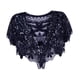 thumbnail image 1 of Chal de lentejuelas Strade Fareast Limited para mujer Azul Marino, 1 of 8