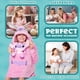 thumbnail image 4 of Sudadera con capucha Disney Pink Angel con peluche y orejas 3D para niños, 4 of 6