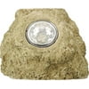 Orgill 91211 Accent Rock Outdoor Solar Light, Rechargeable, White