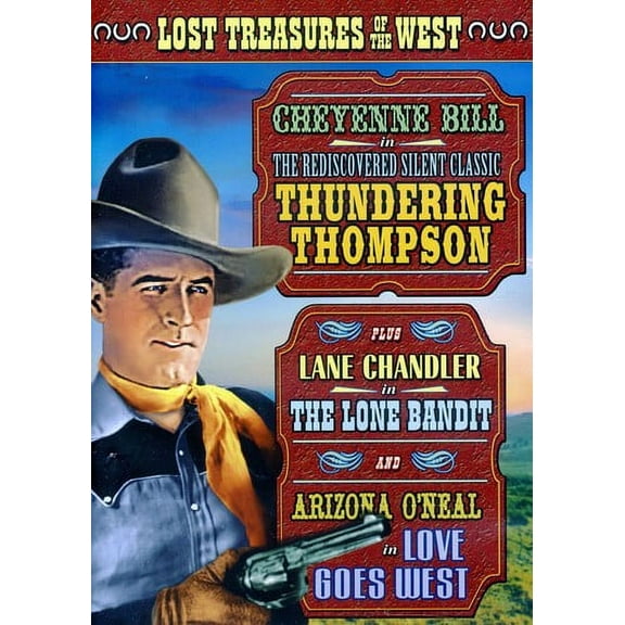 Lost Treasures of the West: Thundering Thompson (DVD), Alpha Video, Western
