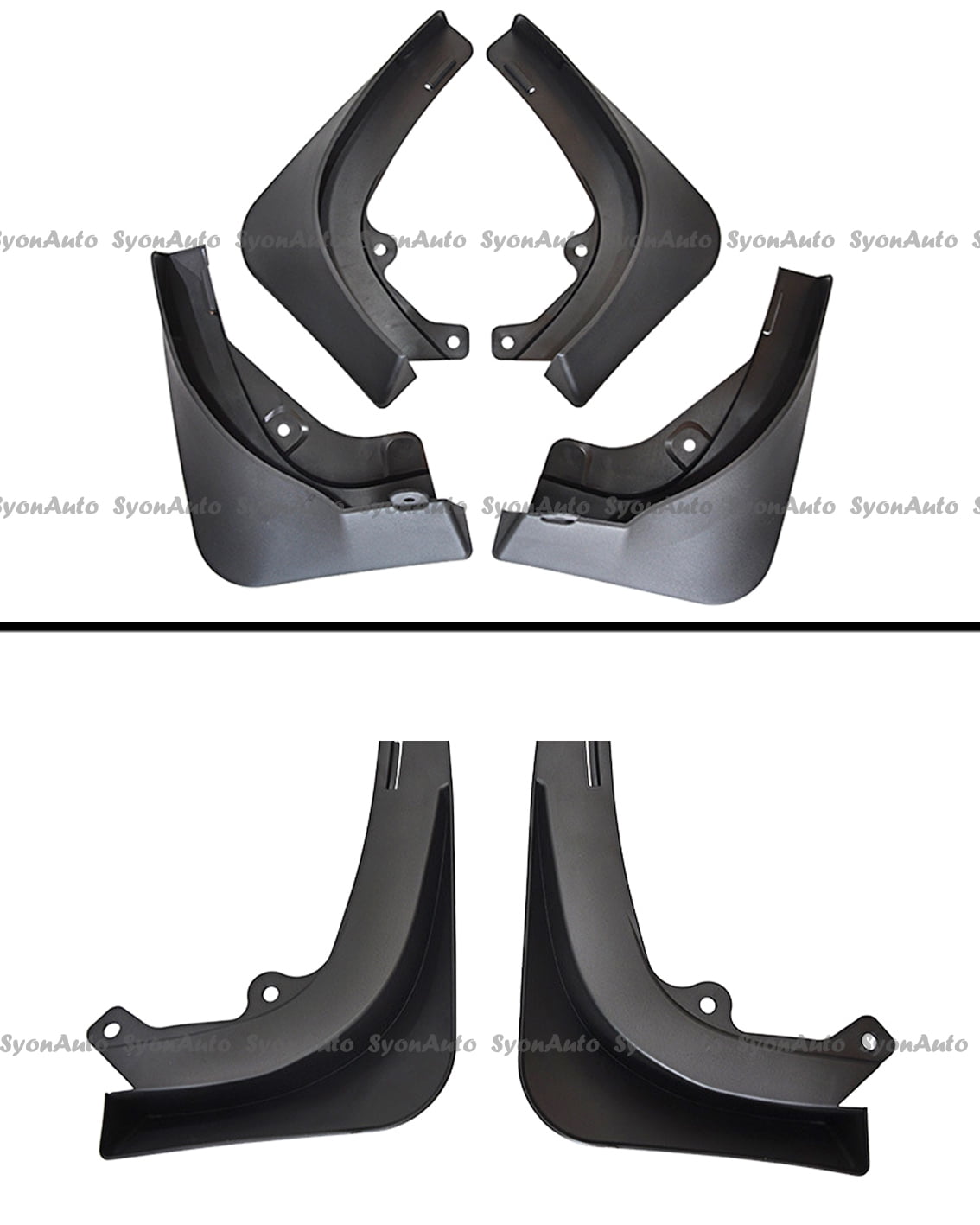 FITS 2017-2024 TESLA MODEL 3 DIRECT FIT DRILLING-FREE MUD FLAP SPLASH GUARDS 4 PCS SET