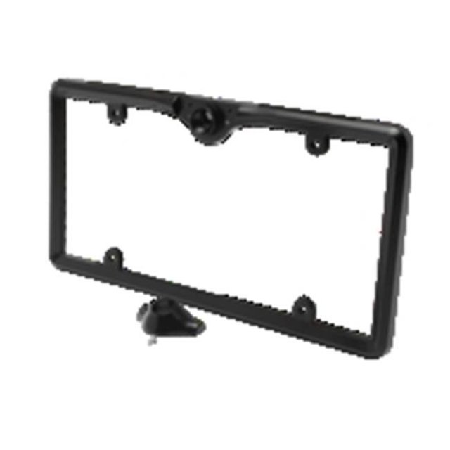 License Plate Frame Camera Bracket, Black