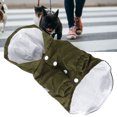 thumbnail image 3 of Polyester Dog Raincoat, Double Pet Reflective Hooded Raincoat, 3 of 8