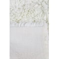 thumbnail image 4 of Super Area Rugs, Wool Flokati Solid White Shag Rug , 2' X 3', 4 of 4