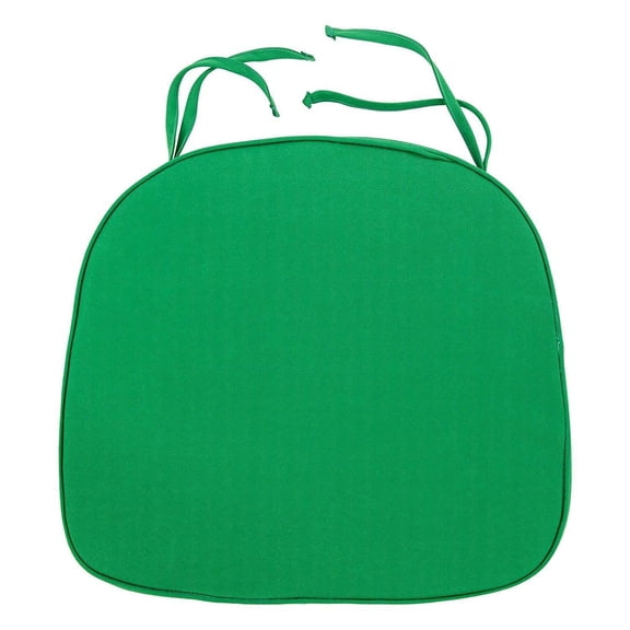 LeisureMod Modern Dining Chair Cushion Pads-Color:Green