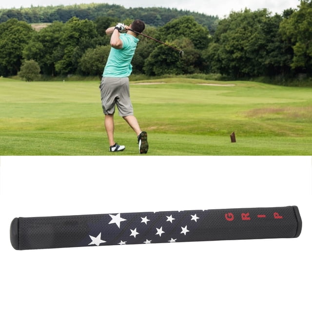 Golf Club Putter Grip, Black Enlarged Golf Club Grip Comfortable for Indoor Use