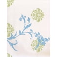 thumbnail image 1 of Cerulean Bleu Olive Vert Abstrait Damas Vigne Rouleaux Beige Papier Peint Bord Design Rétro, Rouleau 15' x 18", 1 of 3