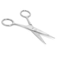 thumbnail image 5 of M Buder Precision Men's Grooming Facial Beard and Mustache Trimming Shears, 1.77 inches / 4.5 cm, Silver, 5 of 9