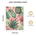 thumbnail image 2 of JRXY 16x20 in / 12x16 in Decorative Painting Tropical Leaves Hibiscus Flower Pineapple 12x16 in, 2 of 5