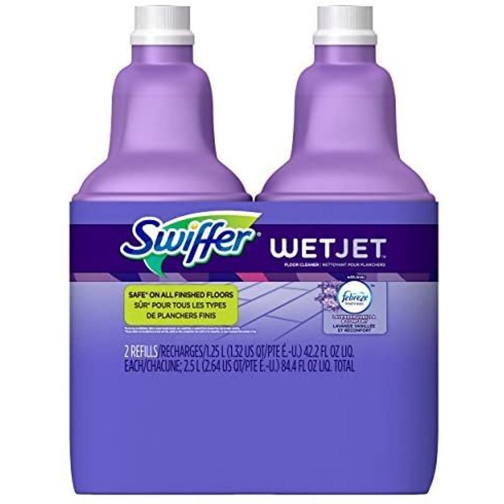 Swiffer WetJet Multipurpose Floor Cleaner Solution Refill with Febreze