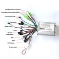 thumbnail image 5 of 36V 48V 52V 60V 350W 18A Brushless DC Motor Controller Ebike Controller S866 LCD Display Speedometer, 5 of 6