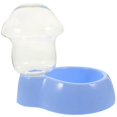 thumbnail image 1 of 1 Set Automatic Pet Water Dispenser Transparent Water Feeder Plastic Drinking Bowl, 1 of 3