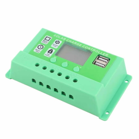 

Henmomu Solar Panel Battery Controller Multiple Protection Functions Solar Charge Controller Clear Display For Commerce For Industries For Households