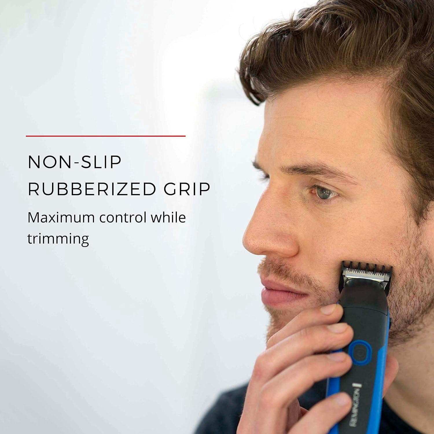 Remington Face & Body Waterproof Groomer Kit, 6 pc, Men's Body Groomer, Beard Groomer, PG6255