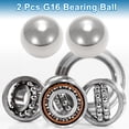thumbnail image 2 of Unique Bargains 32.0mm Bearing Ball Bearing Steel G16 Precision Ball Silver Tone 2 Pcs, 2 of 7