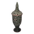 thumbnail image 1 of 18 in. Pierced Lidded Jar, Green, 1 of 1
