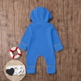 thumbnail image 5 of Baby Girls Boys Fluffy Cute Cartoon Animal Outfit Hooded Romper Outfits Christmas Onesie for Boys 6-12 Months, 5 of 8