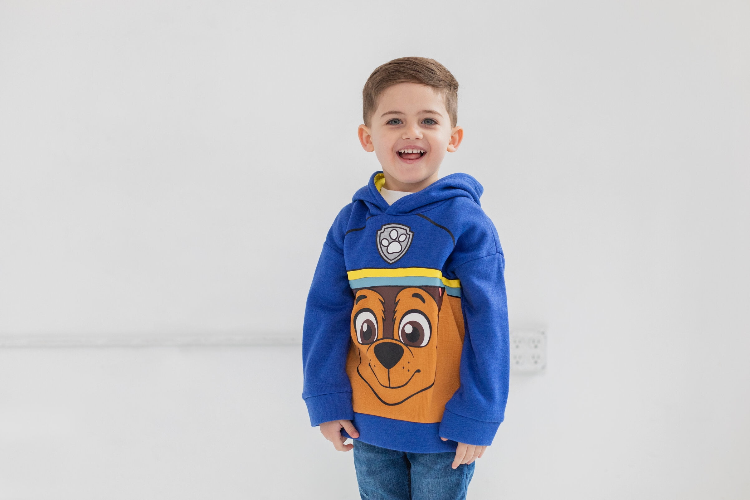 Paw Patrol Zuma Little Boys Fleece Pullover Hoodie 7-8 : Target