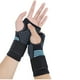 thumbnail image 1 of Guantes deportivos para hombre, de color sólido, con cordones y transpirables, de poliéster, protectores de muñeca para fitness, 1 of 3