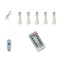 Fairy Christmas LED Lights, Decorative Hanging Star Firework Light for Ceiling, Patio, Indoor Outdoor Decoration