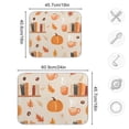 thumbnail image 4 of Yayeee Dish Drying Mat for Kitchen Counter 16"x18" Microfiber Absorbent Pad, Beige Fall Acorns Pattern, 4 of 7
