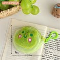 thumbnail image 1 of Monedero de rana con dibujos animados, suave y de peluche, para niños, con divertido diseño de animal, multifuncional, para guardar llaves, monedas y auriculares., 1 of 7