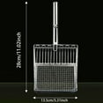 thumbnail image 2 of Stainless Steel Cat Litter 2 In 1 Functional Design Lightweight Durable Pet Supplies For Easy Cleaning With Ergonomic Handle, 2 of 5