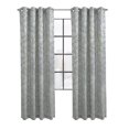 thumbnail image 4 of Vera Light Filtering Grommet Curtain Panel Pair 52" x 95" each in Grey, 4 of 5
