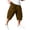 Brown, variant on IAJDKMEK Men's Lightweight Breathable Loose Shorts - Stretch Elastic Waist Gym Shorts, Running Shorts for Men, Casual Sports Shorts,Army Green 2XL