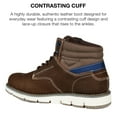 thumbnail image 4 of Territory Mens Bridger Wide Tru Comfort Foam Lace-up Round Toe Ankle Boot, 4 of 8