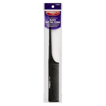 Red by Kiss Premium Rat Tail Comb - Black