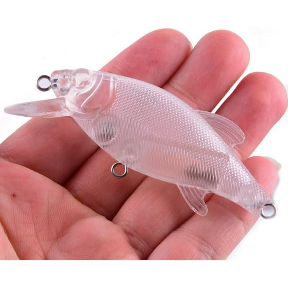 Zaoz KTGCOZS pack of 10 Unpainted DIY Blank Lure Body Crankbait for sea fishing 8cm/9g Fishing Lure CH27 A418