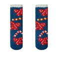 thumbnail image 2 of Christmas Holiday Socks Warm Winter Cozy Socks Fuzzy Socks, 2 of 5