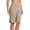Beige, variant on Women's High Waisted Yoga Shorts With Pockets Comfortable Breathable Workout Running Athletic Casual Shorts Arc Maternity Yoga Shorts over Belly Yoga Bodysuit Shorts for Women