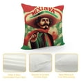 thumbnail image 4 of COMIO Set of Mexican Flag Mexico Independence Day Throw Pillow Cover Decoration Pillow Covers Throw Pillow Case Cushion Case for Room Bedroom Sofa Chair Car Home Decor Gifts, 4 of 5