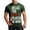 Dark Green, variant on Relax The Bass Player Is Here Graphic Tees for Men Summer Short Sleeve Crewneck T-Shirts Electric Guitar Lover Shirt