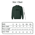 thumbnail image 2 of Gildan Men's Heavy Blend Crewneck Sweatshirt, Forest Warm Crewneck Top, 3-Pack Long Sleeve, S, 2 of 5