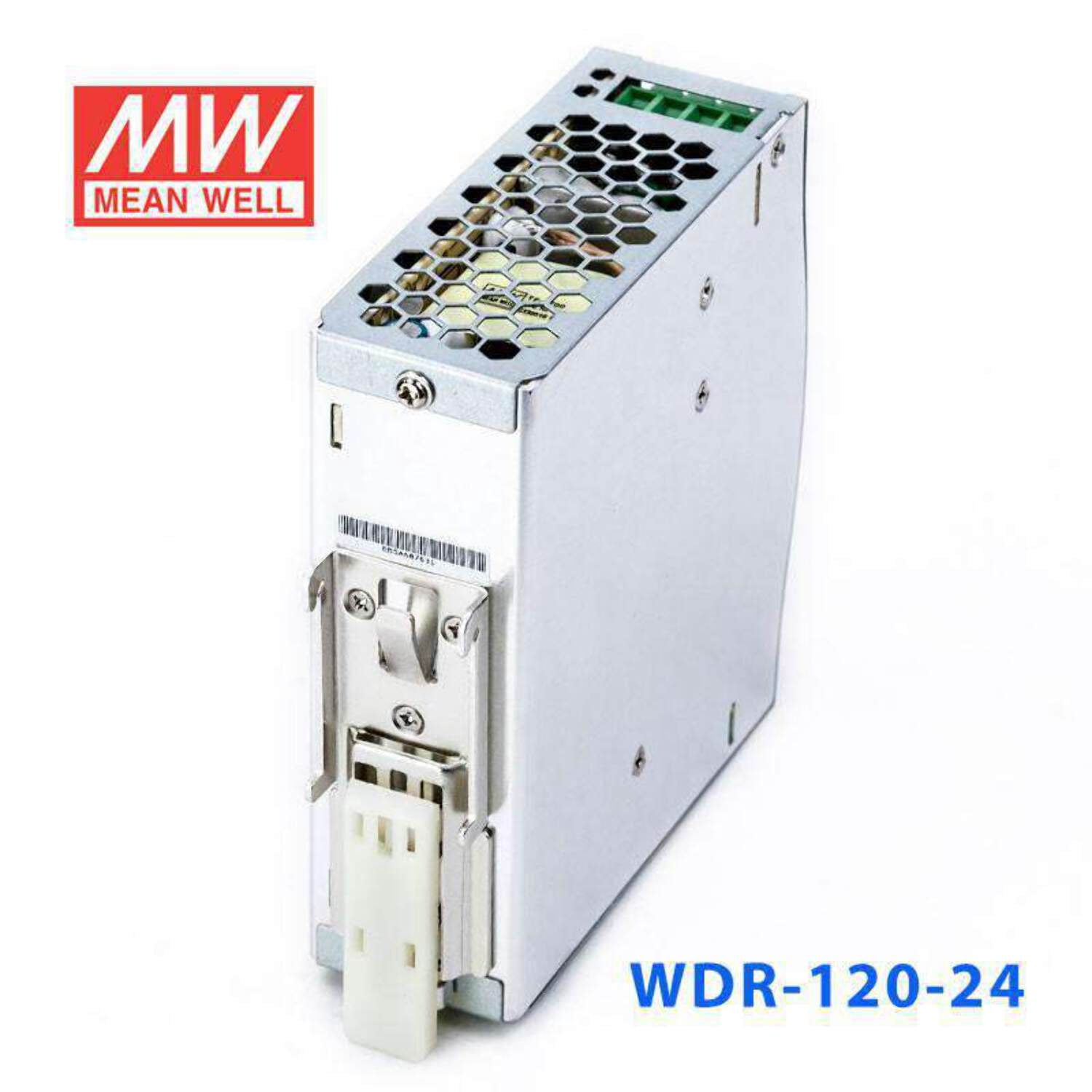 Mean Well WDR-120-24 Single Output Industrial Power Supply 120W 24V - DIN Rail