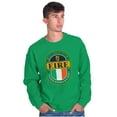 thumbnail image 5 of St Patricks Day Eire Ireland Flag Sweatshirt for Men or Women Brisco Brands S, 5 of 6