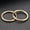 Gold, variant on Men Women Titanium Stainless Steel Round Hoop Gothic Earrings Punk Jewelry Gif —-Gold-2.5*20mm
