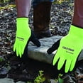 thumbnail image 2 of 12-Pack of Cordova 3999S Cold Snap Work Gloves, 7-Gauge, Hi-Vis Green, Brushed, Loop-In, Acrylic Terry Shell, Black Foam Latex Palm Coating, Small, 2 of 5