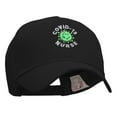 thumbnail image 5 of Covid Nurse Embroidered Cotton Twill Cap - Black OSFM, 5 of 5