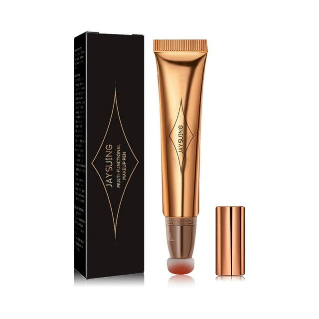 Puntoco Lápiz líquido líquido para rostro, crema suave y mate, con aplicador de almohadilla