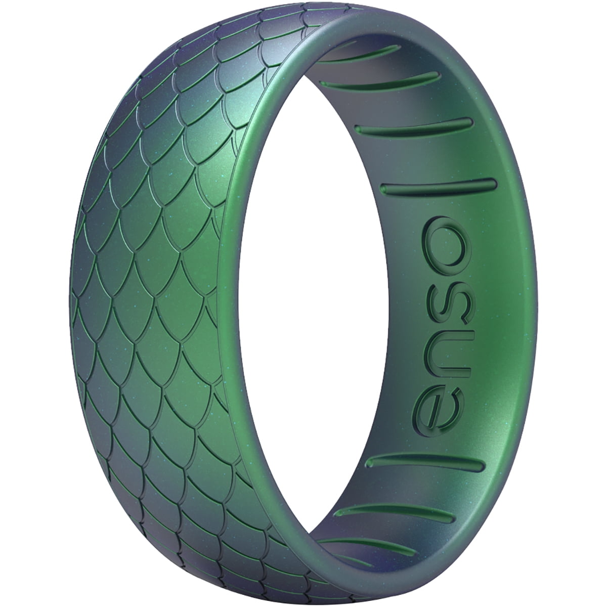 Enso Rings Classic Etched Legends Series Silicone Ring 8 Dragon