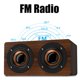 thumbnail image 4 of Altavoz Bluetooth subwoofer NikouMX de Madera con Radio FM y reloj de música Grano Marrón, 4 of 8