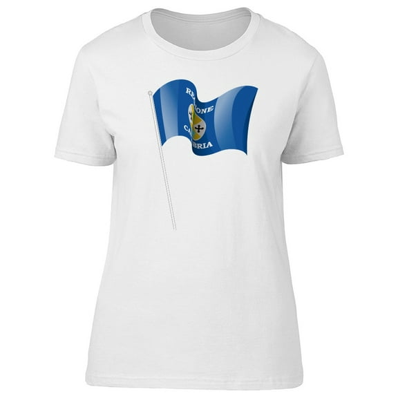 Flag Of Calabria Regions T-Shirt Men -Image by Shutterstock, Male Small